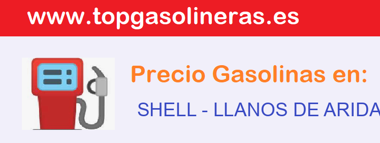 Precios gasolina en SHELL - llanos-de-aridane-los